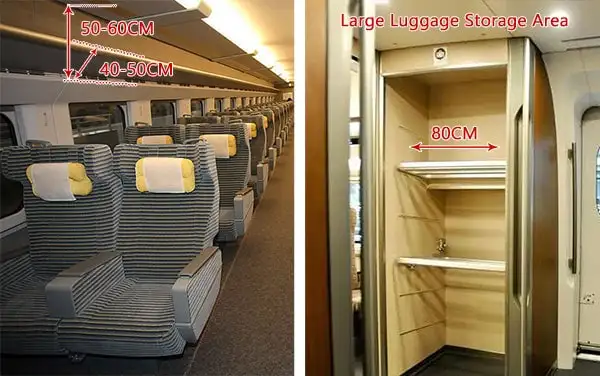 China High-speed Trains Luggage Rack