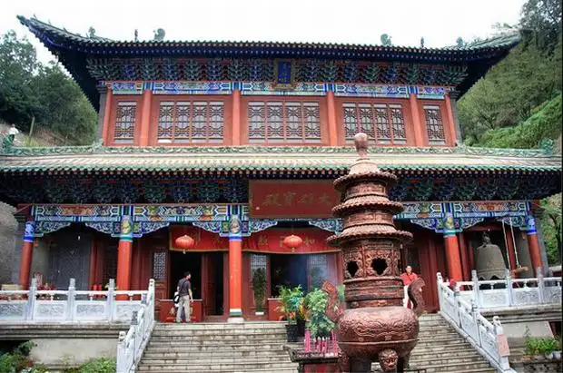 Architecture of White Pagoda Hill Lanzhou