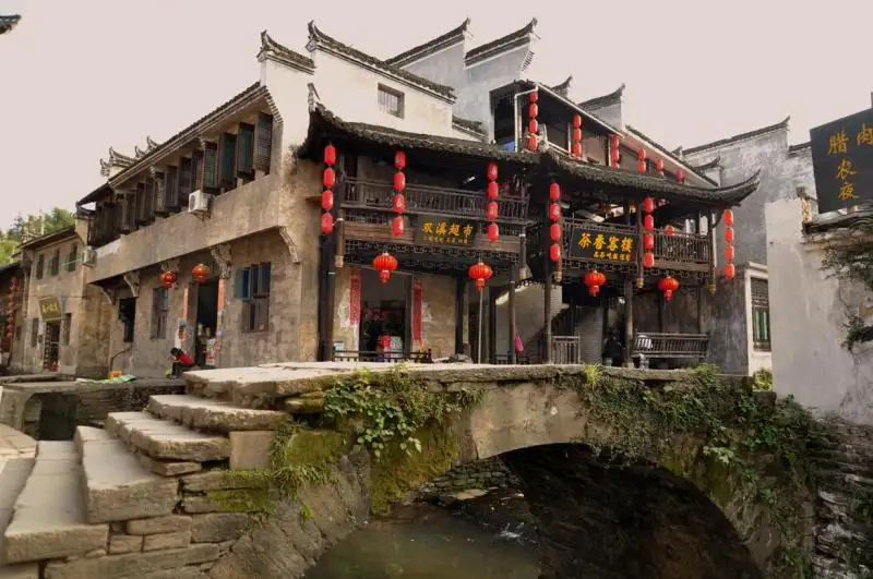 Ancient bridges in Wuyuan Villages