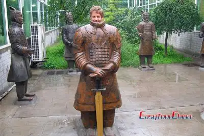 Traveling in Xian with children