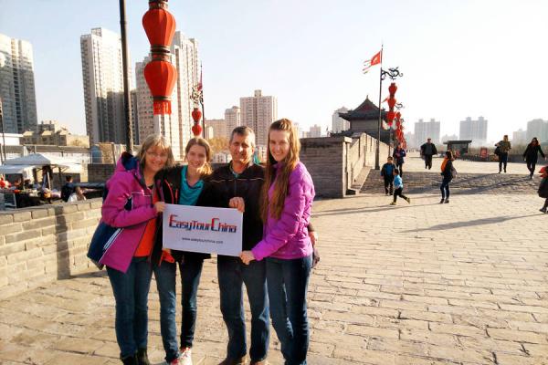 Xian city wall tour with Easy Tour China