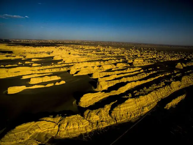 Yardang National Geologic Park