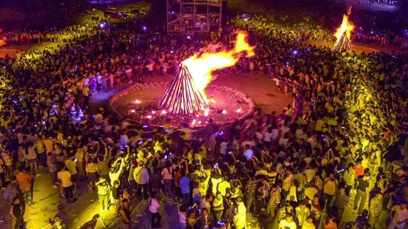 Yi's Torch Festival culture