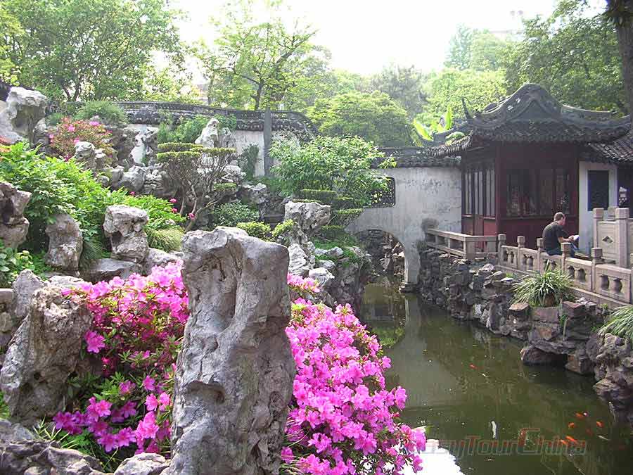 Sturcture of Yu Garden Shanghai