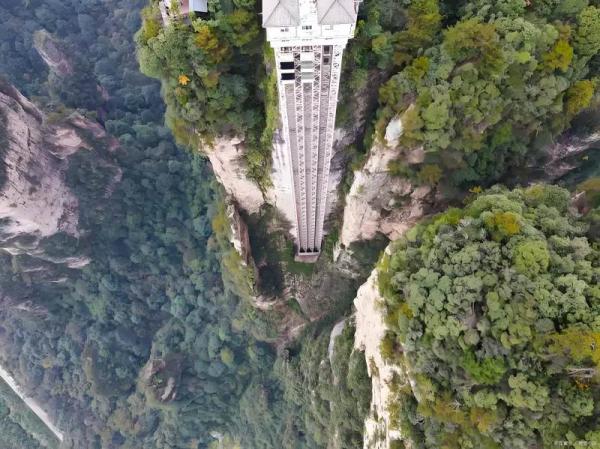 Bailong Elevator in Zhangjiajie China